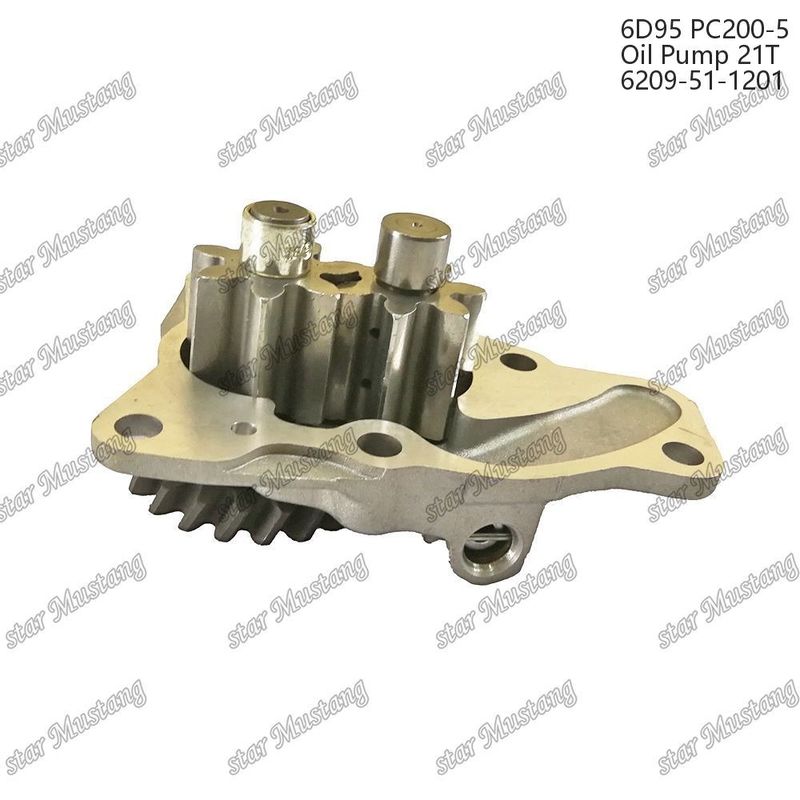 6d95 Pc200-5 Pompa oleju silnikowego 6209-51-1201 Nadająca się do części silników wysokoprężnych Komatsu