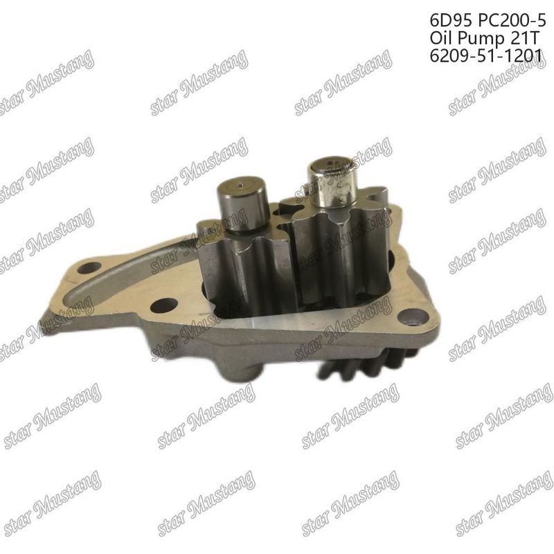 6d95 Pc200-5 Pompa oleju silnikowego 6209-51-1201 Nadająca się do części silników wysokoprężnych Komatsu