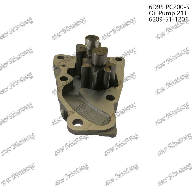 6d95 Pc200-5 Pompa oleju silnikowego 6209-51-1201 Nadająca się do części silników wysokoprężnych Komatsu