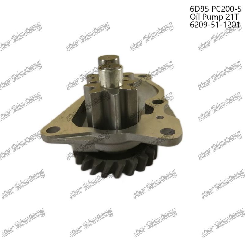 6d95 Pc200-5 Pompa oleju silnikowego 6209-51-1201 Nadająca się do części silników wysokoprężnych Komatsu