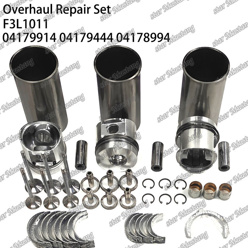 F3L1011 Zestaw napraw remontowych Cylinder Liner Piston Kit Gasket Kit Valve Seat Guide Główne łożysko łożysko łożysko dla Deutz