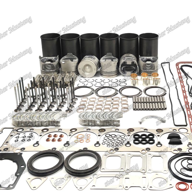 6HK1 EFI Zestaw napraw remontowych Cylinder Liner Piston Kit Gasket Kit Valve Seat Guide Główny i gąsienicowy łożysk dla Isuzu