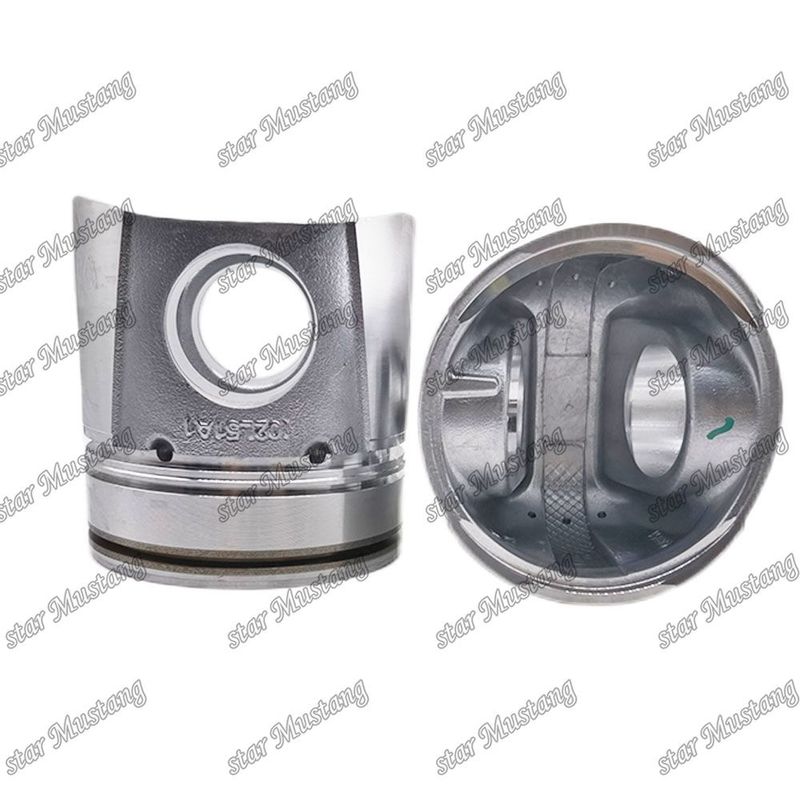 Kolcz 4BT 4D102 6BT 6BT5.9 6D102 50mm Komora spalania 6738-31-2110 6738-31-2111 3957795 3807795 Dla Cummins Komatsu