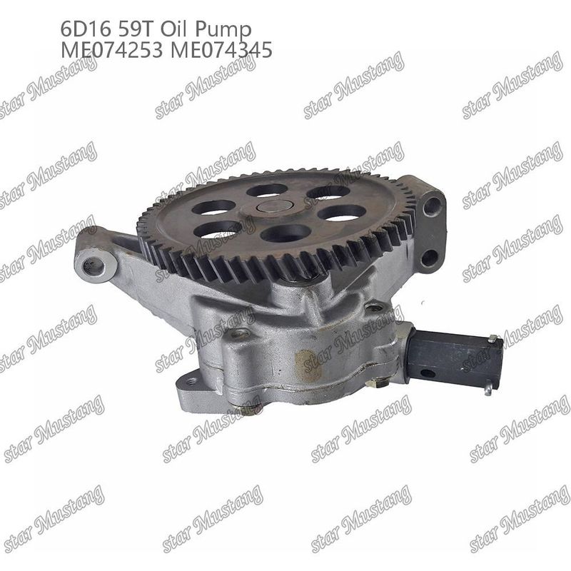 Pompa oleju silnikowego 6D16 59 Zęby ME074253 ME074345 Do części zamiennych silników Mitsubishi