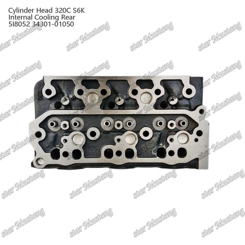 320C S6K Głowa cylindru silnika Wewnętrzny chłodnik tylny 5I8052 34301-01050 Dla Mitsubishi Dla części zamiennych silnika CAT