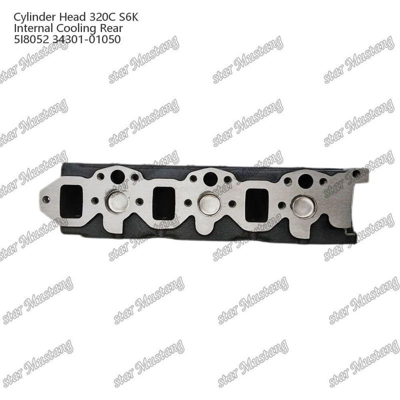 320C S6K Głowa cylindru silnika Wewnętrzny chłodnik tylny 5I8052 34301-01050 Dla Mitsubishi Dla części zamiennych silnika CAT