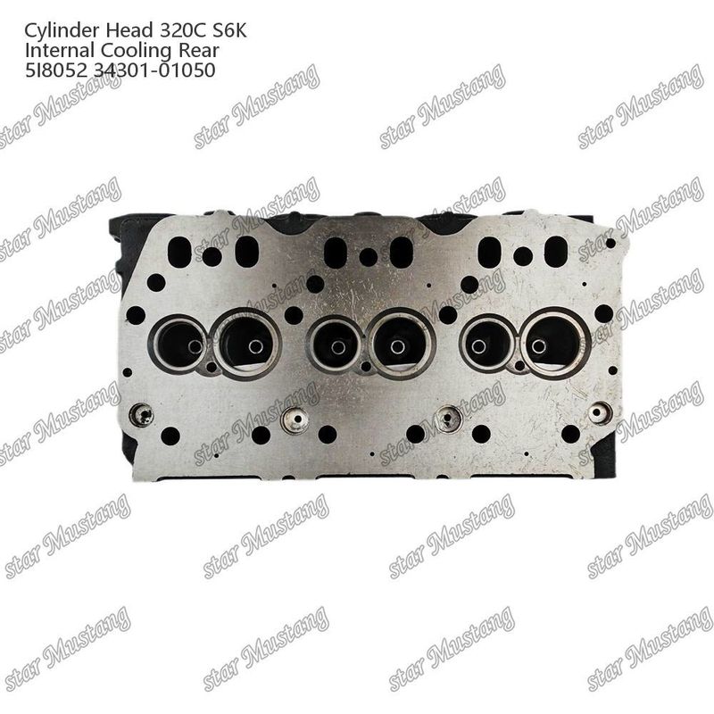 320C S6K Głowa cylindru silnika Wewnętrzny chłodnik tylny 5I8052 34301-01050 Dla Mitsubishi Dla części zamiennych silnika CAT