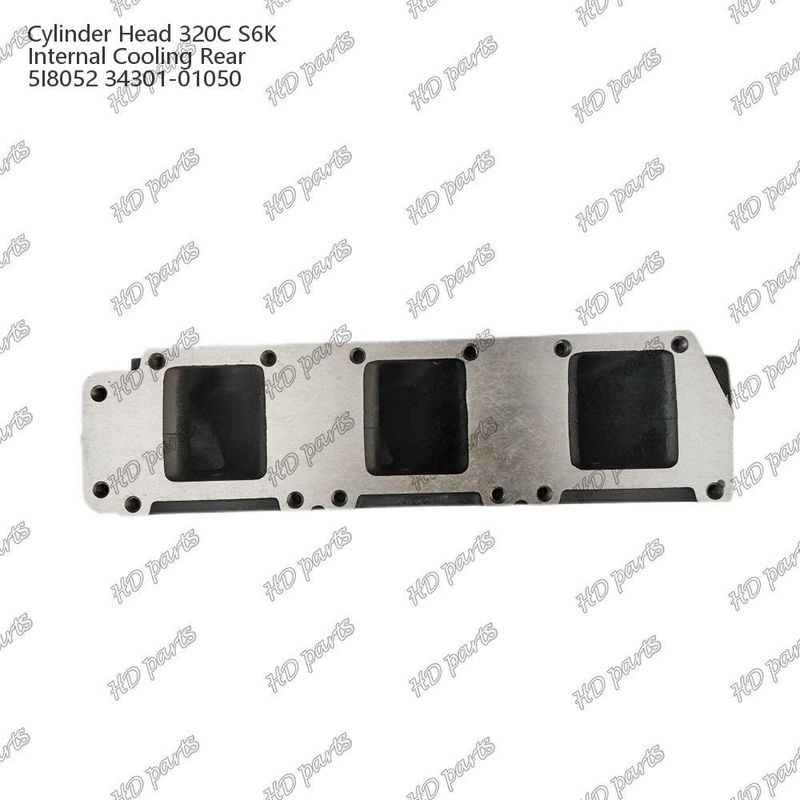 Głowa cylindra 320C S6K Wewnętrzne chłodzenie tylne 5I8052 34301-01050 Do części zamiennych silników Mitsubishi