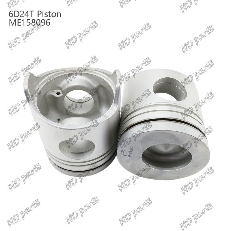 tłok 6D24T Komora spalania 69mm 3.3 podwójny nachylony x3x4mm ME158096 Do części zamiennych silników Mitsubishi