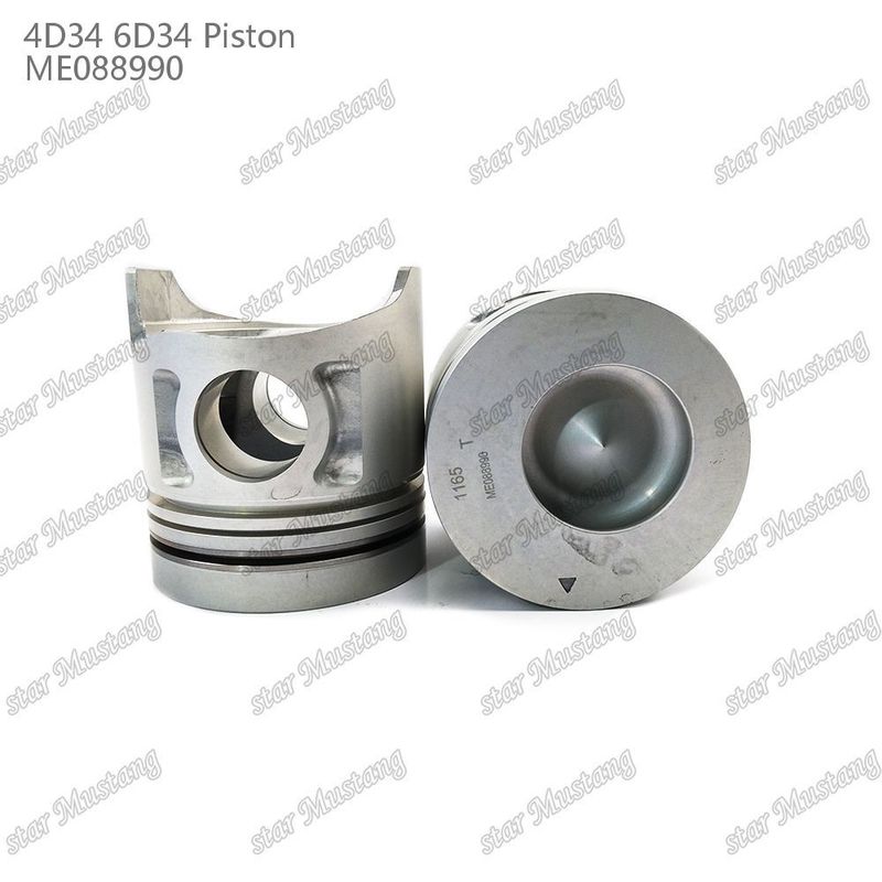 6D34 Włócznik tłokowy 36mm z Alfinem bez oleju galeria ME088990 dla części zamiennych silników Mitsubishi