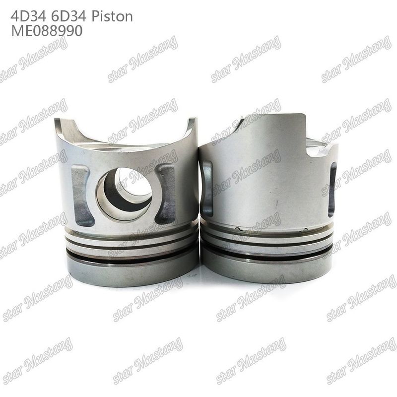 6D34 Włócznik tłokowy 36mm z Alfinem bez oleju galeria ME088990 dla części zamiennych silników Mitsubishi