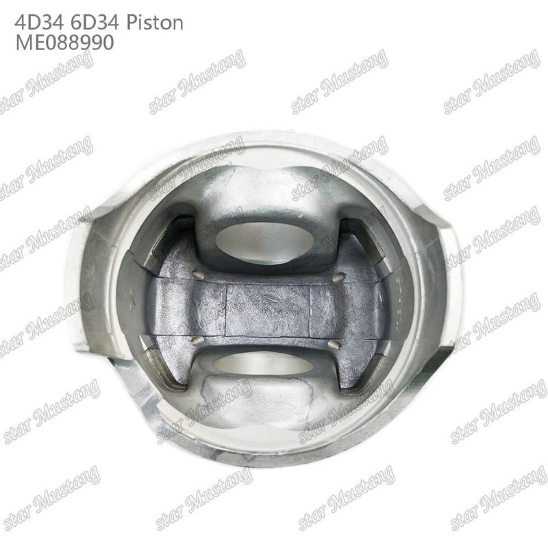6D34 Włócznik tłokowy 36mm z Alfinem bez oleju galeria ME088990 dla części zamiennych silników Mitsubishi