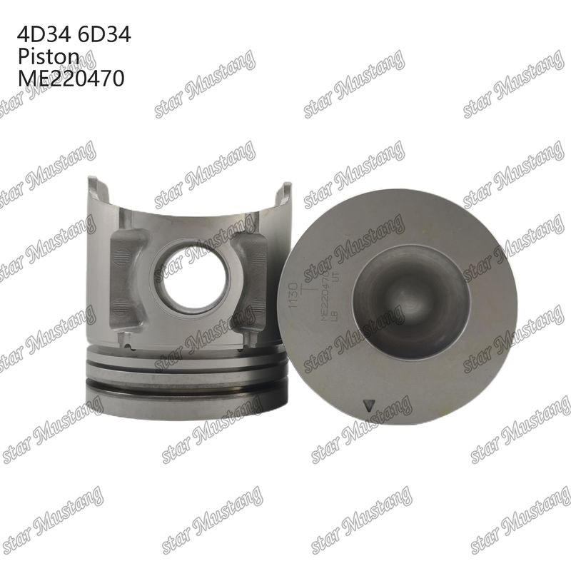 4D34 Silnik Długociąg 36mm z Alfinem Z Galerią Oleju ME220470 Do części zamiennych silników Mitsubishi