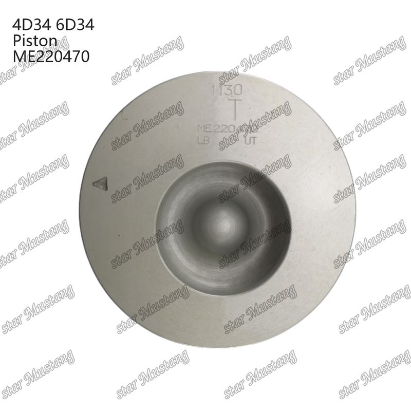 4D34 Silnik Długociąg 36mm z Alfinem Z Galerią Oleju ME220470 Do części zamiennych silników Mitsubishi