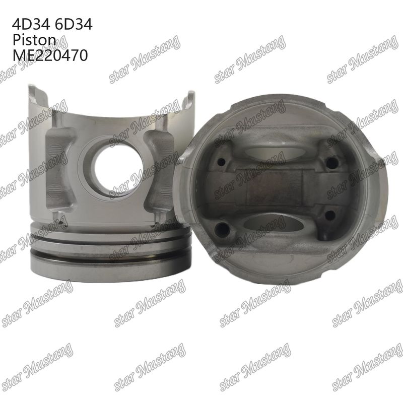 4D34 Silnik Długociąg 36mm z Alfinem Z Galerią Oleju ME220470 Do części zamiennych silników Mitsubishi