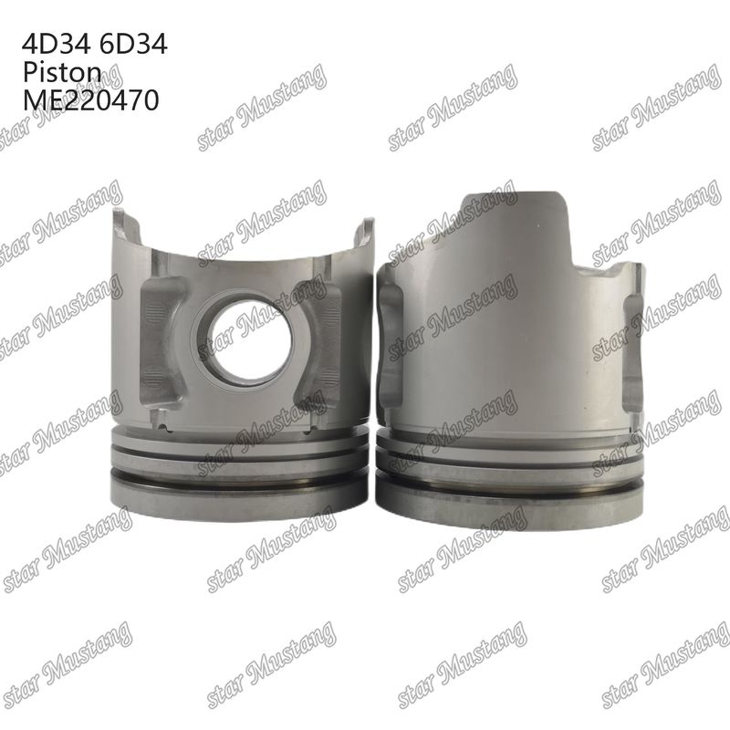 4D34 Silnik Długociąg 36mm z Alfinem Z Galerią Oleju ME220470 Do części zamiennych silników Mitsubishi