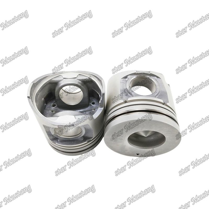6D16T Komora tłokowa silnika Wielkość 57mm 3kx2.5x4mm Otwór szpilkowy 42mm ME300199 Do części zamiennych silników Mitsubishi