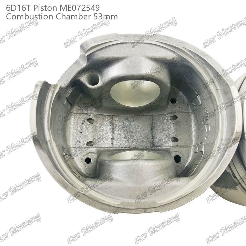 6D16T-24V Komora tłokowa silnika Rozmiar 53mm 3kx2.5x4mm Otwór szpilkowy 38mm ME072549 Do części zamiennych silników Mitsubishi