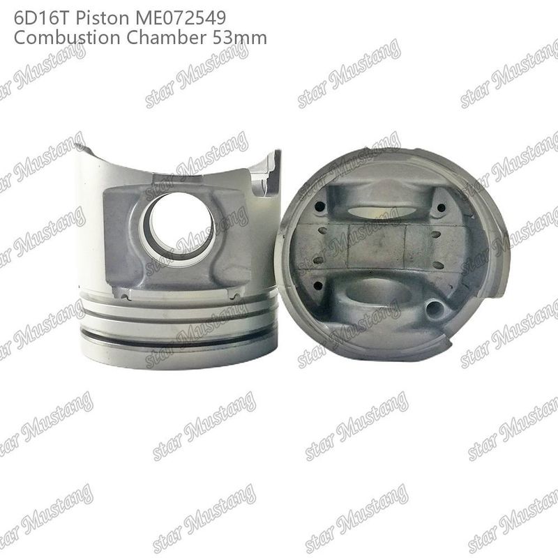 6D16T-24V Komora tłokowa silnika Rozmiar 53mm 3kx2.5x4mm Otwór szpilkowy 38mm ME072549 Do części zamiennych silników Mitsubishi