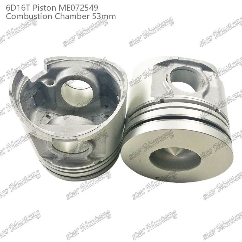 6D16T-24V Komora tłokowa silnika Rozmiar 53mm 3kx2.5x4mm Otwór szpilkowy 38mm ME072549 Do części zamiennych silników Mitsubishi
