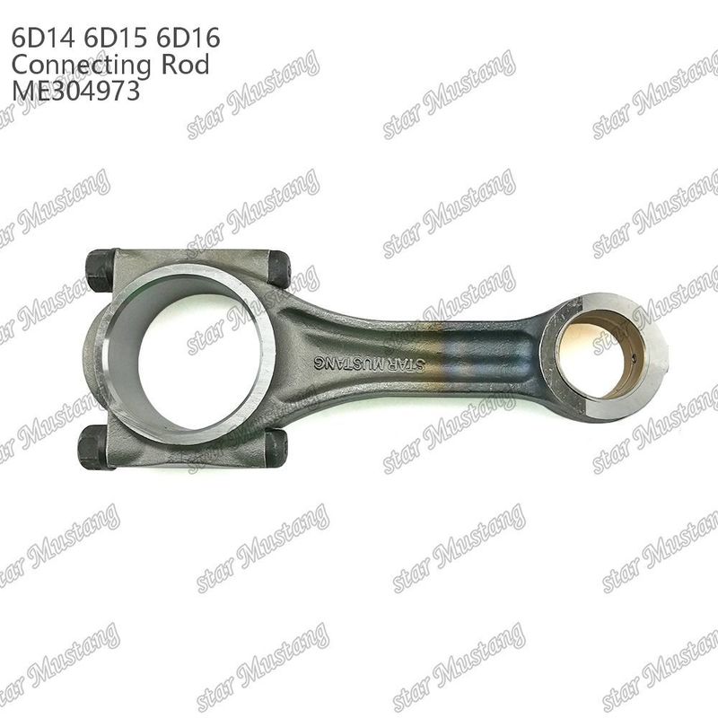 Wytrzymałość Maszyny Dieselowe Prowadzenie Rod łączący 6D14 6D15 6D16 Staggered Beveled With Nut ME304973 Dla Mitsubishi
