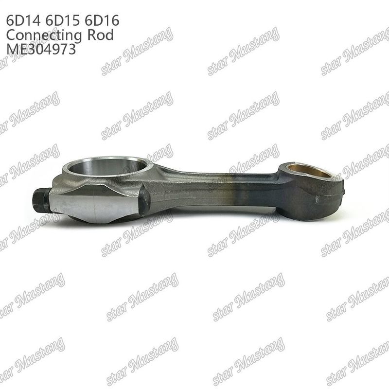 Wytrzymałość Maszyny Dieselowe Prowadzenie Rod łączący 6D14 6D15 6D16 Staggered Beveled With Nut ME304973 Dla Mitsubishi