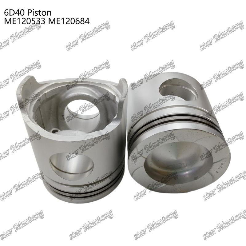6D40 Komora tłokowa silnika Rozmiar 90 mm ME120533 ME120684 Do części zamiennych silników Mitsubishi