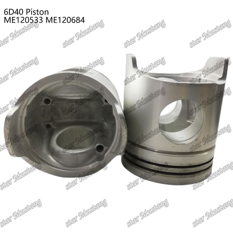 6D40 Komora tłokowa silnika Rozmiar 90 mm ME120533 ME120684 Do części zamiennych silników Mitsubishi