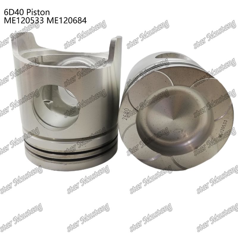 6D40 Komora tłokowa silnika Rozmiar 90 mm ME120533 ME120684 Do części zamiennych silników Mitsubishi