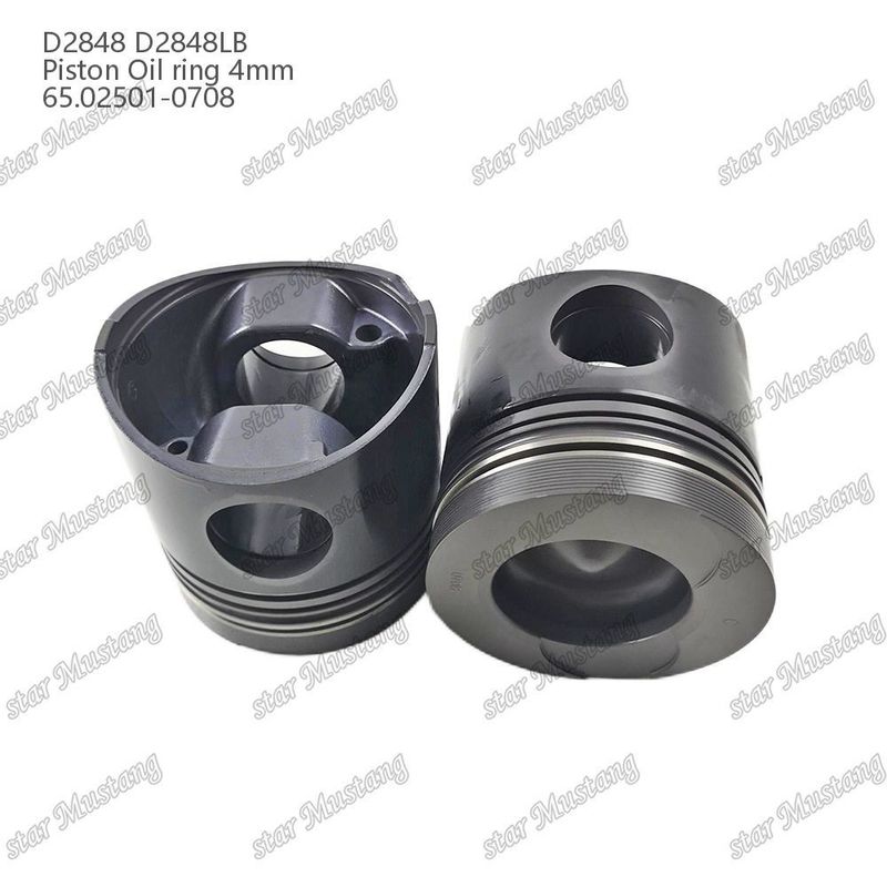 Kolcz D2848 D2848LB Pierścień olejowy 4 mm 65.02501-0708 Do części naprawczych silników wysokoprężnych Doosan
