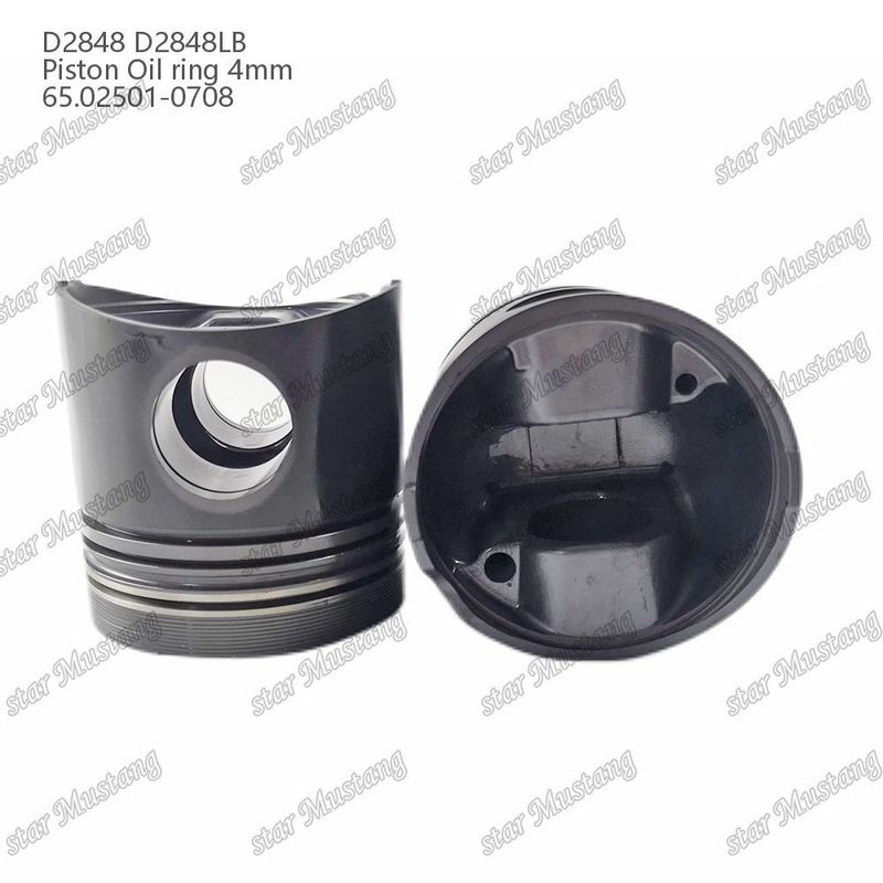 Kolcz D2848 D2848LB Pierścień olejowy 4 mm 65.02501-0708 Do części naprawczych silników wysokoprężnych Doosan