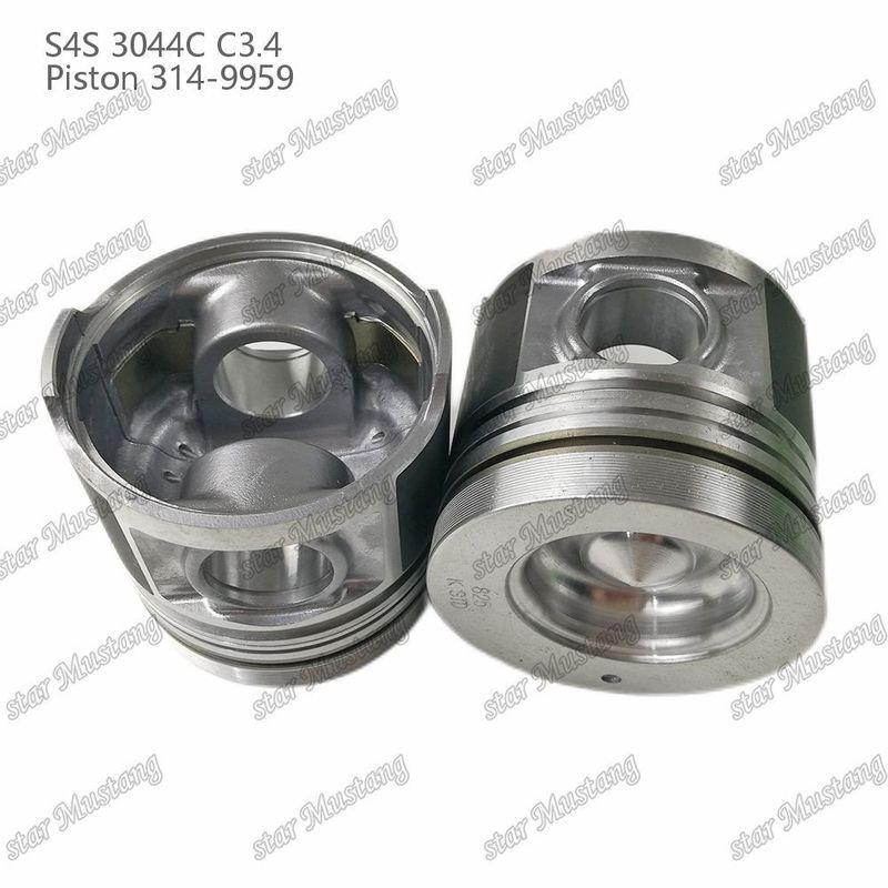 S4S 3044C C3.4 825 Silnik tłok Alfin Komora Rozmiar 53mm 60mm Pierścień olejowy 4mm 314-9959 Do części zamiennych silników Mitsubishi
