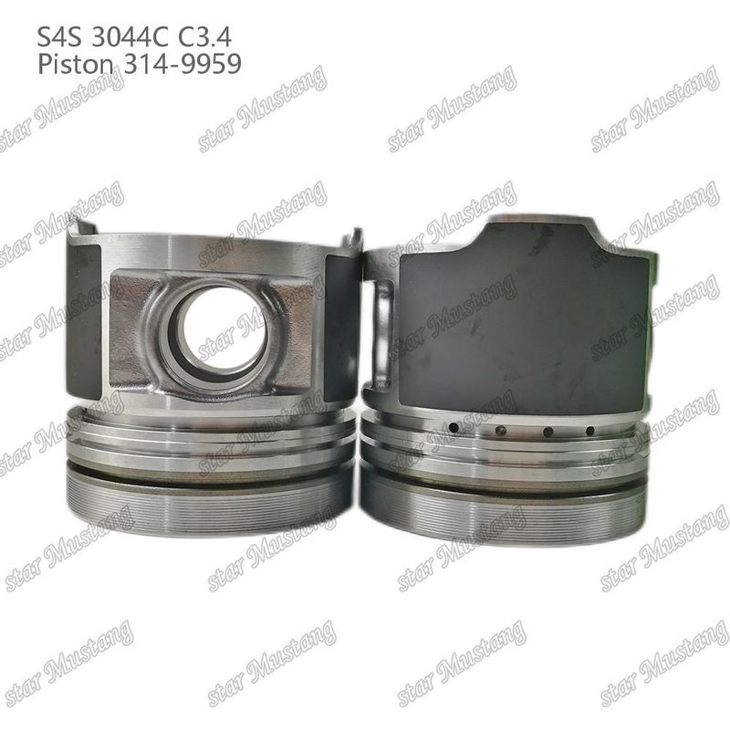S4S 3044C C3.4 825 Silnik tłok Alfin Komora Rozmiar 53mm 60mm Pierścień olejowy 4mm 314-9959 Do części zamiennych silników Mitsubishi