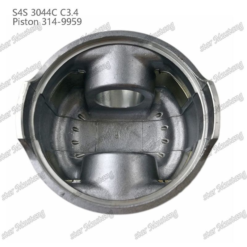 S4S 3044C C3.4 825 Silnik tłok Alfin Komora Rozmiar 53mm 60mm Pierścień olejowy 4mm 314-9959 Do części zamiennych silników Mitsubishi