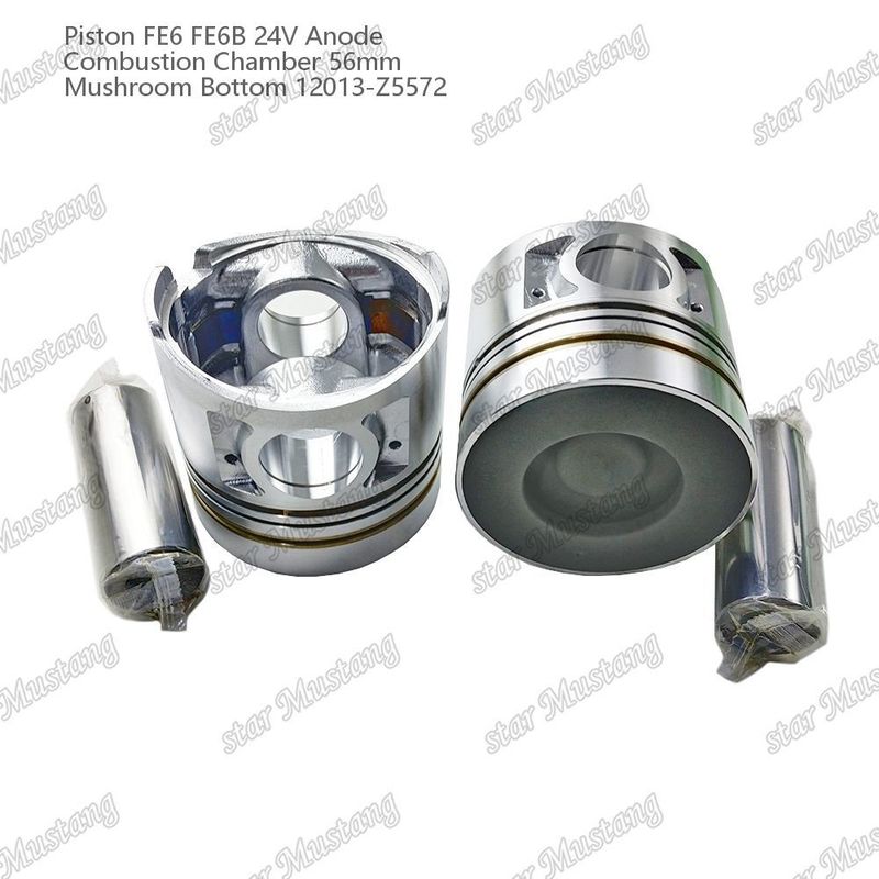 FE6 FE6B Silnik tłok 24V Komora Rozmiar 56mm 2.5x2x4mm 12013-Z5572 Do części zamiennych silnika Nissana