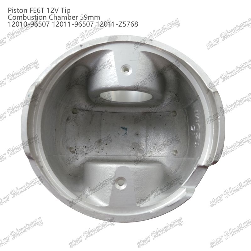 FE6T Silnik tłok 12V Komora Rozmiar 59mm 3x2x4mm 12010-96507 12011-96507 12011-Z5768 Do części zamiennych silnika Nissana