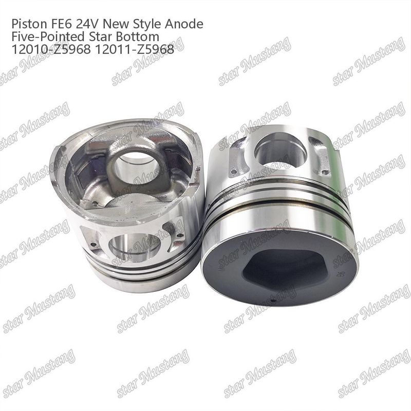 FE6T tłok silnika 24V Nowy typ 2,5x2x4mm 12011-Z5776 12011-Z5506 12011-Z5968 Do części zamiennych silnika Nissana