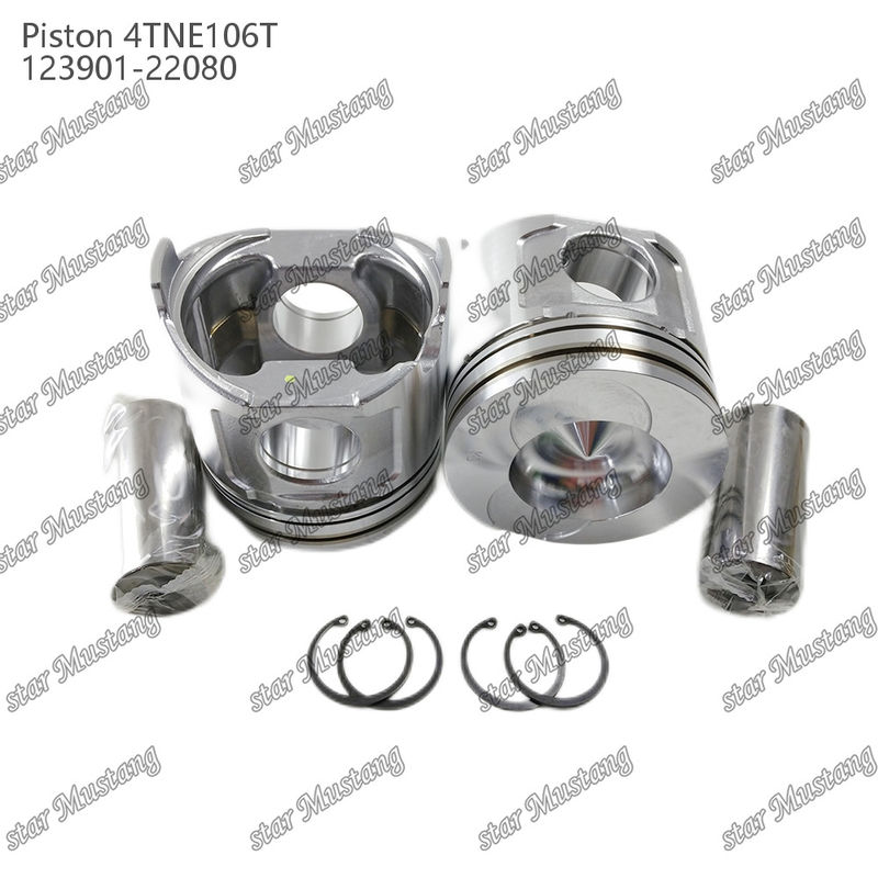 Kolcowy 4TNE106T z wypisem zaworów 123901-22080 Do Yanmar Diesel Engine Reparation Parts