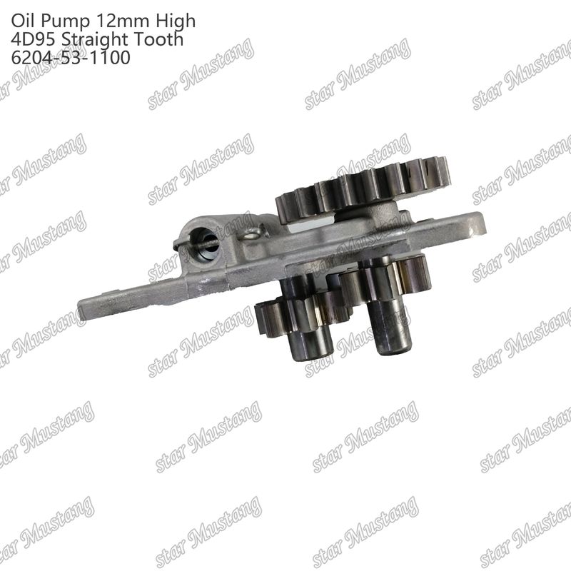 Pompa olejowa 4D95 12mm Wysokie zęby prosto 6204-53-1100 Do części zamiennych silników Isuzu