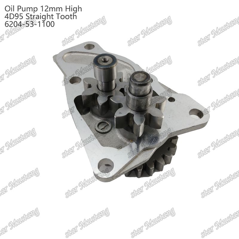 Pompa olejowa 4D95 12mm Wysokie zęby prosto 6204-53-1100 Do części zamiennych silników Isuzu