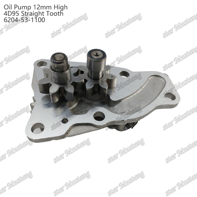 Pompa olejowa 4D95 12mm Wysokie zęby prosto 6204-53-1100 Do części zamiennych silników Isuzu