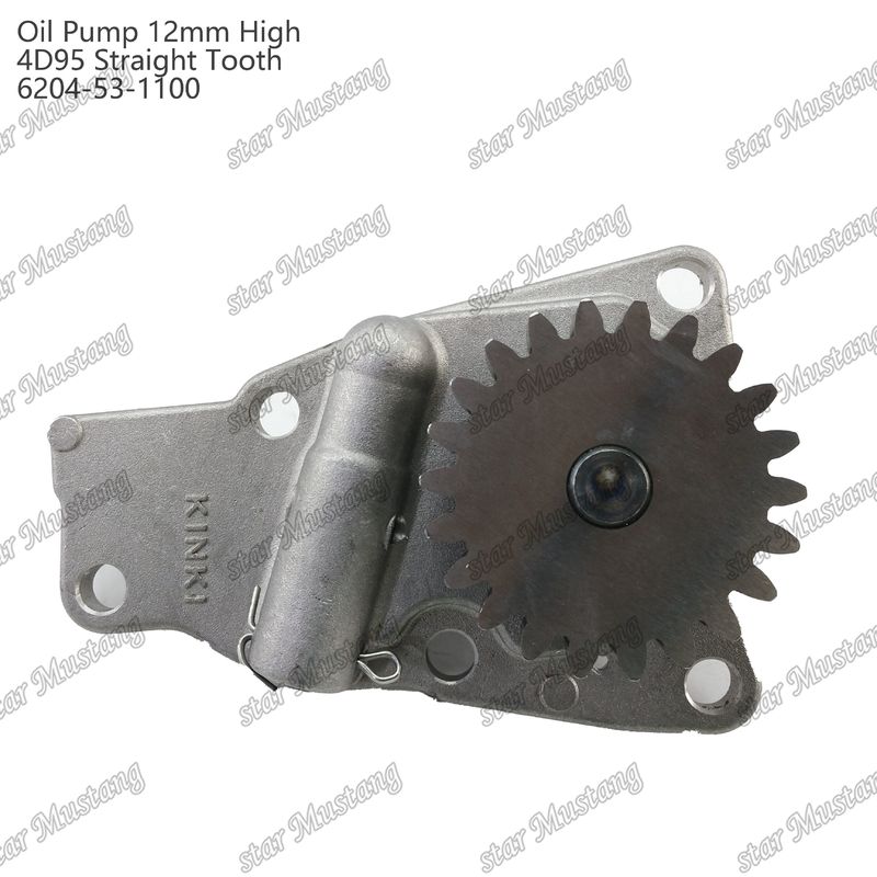 Pompa olejowa 4D95 12mm Wysokie zęby prosto 6204-53-1100 Do części zamiennych silników Isuzu