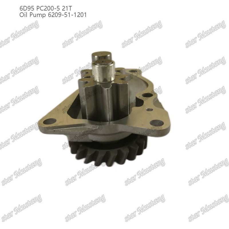 Pompa olejowa 6D95 PC200-5 21T 6209-51-1201 Do części zamiennych silników Kumatsu