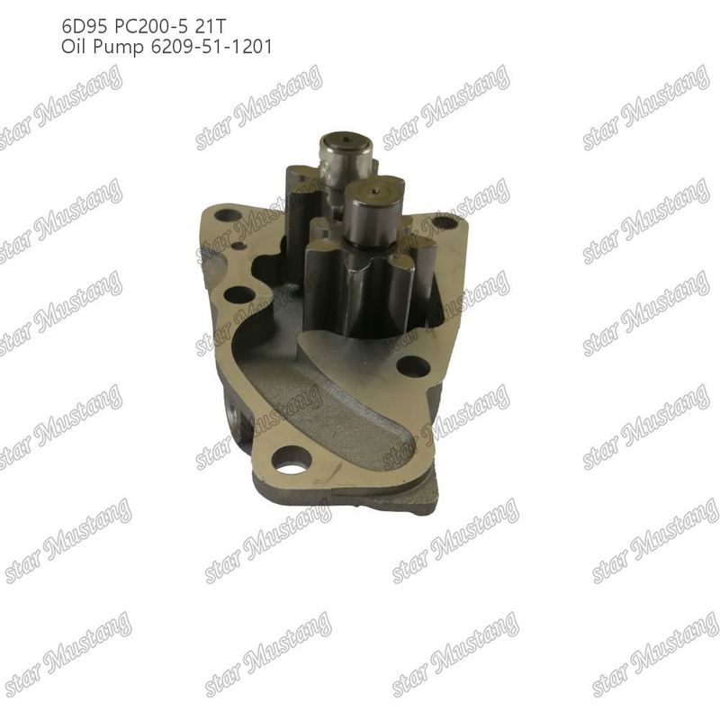 Pompa olejowa 6D95 PC200-5 21T 6209-51-1201 Do części zamiennych silników Kumatsu