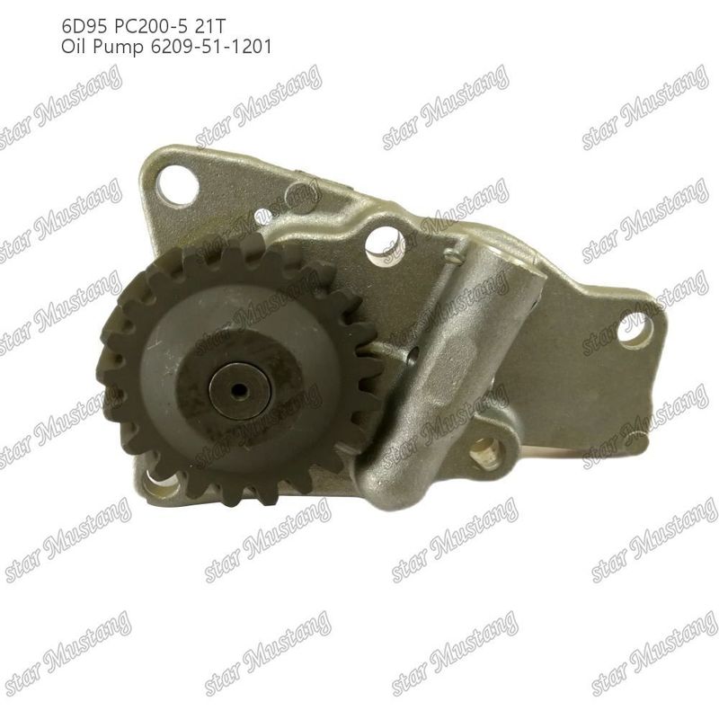 Pompa olejowa 6D95 PC200-5 21T 6209-51-1201 Do części zamiennych silników Kumatsu