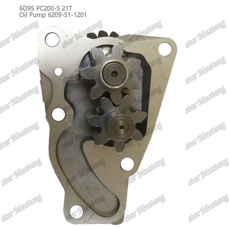 Pompa olejowa 6D95 PC200-5 21T 6209-51-1201 Do części zamiennych silników Kumatsu