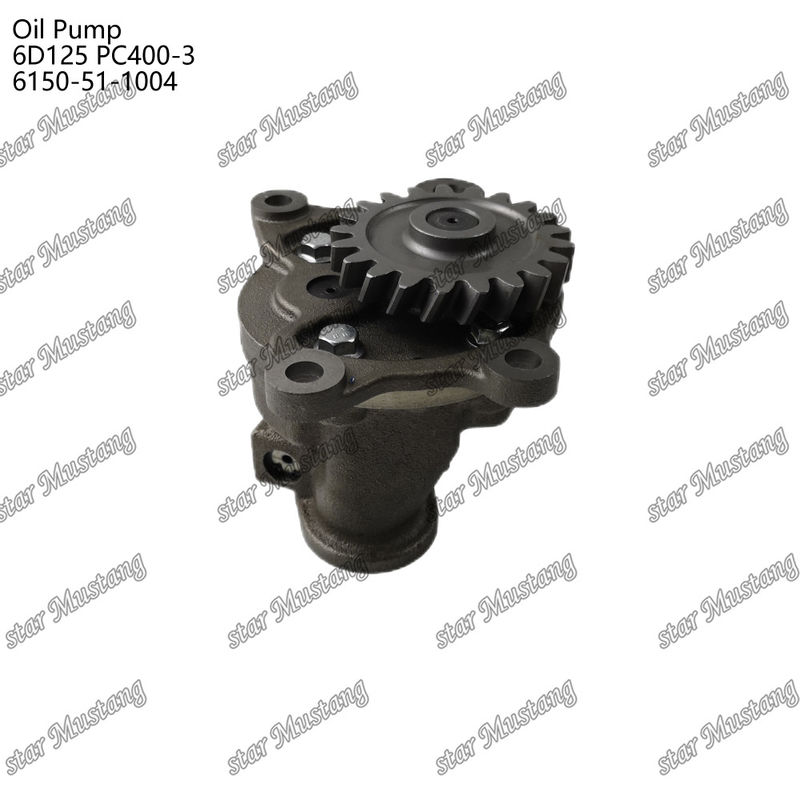 Pompa olejowa 6D125 PC400-3 płaska 6150-51-1004 Do części zamiennych silników Kumatsu