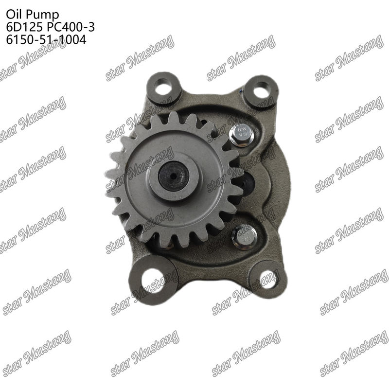 Pompa olejowa 6D125 PC400-3 płaska 6150-51-1004 Do części zamiennych silników Kumatsu