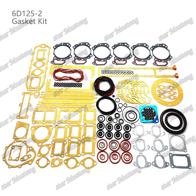 6D125-2 Zestaw pełnej uszczelki 6151-12-1810 6155-K2-9900 Nadaje się do Komatsu