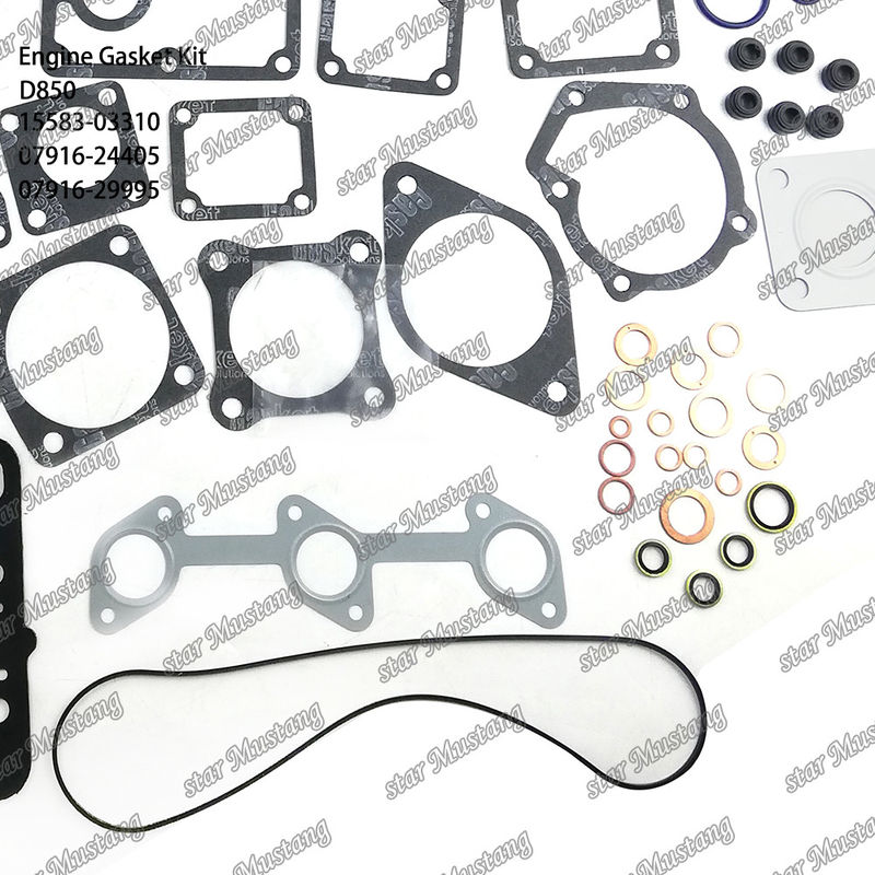 D850 Całkowity zestaw uszczelnienia Głowa uszczelnienia 15583-03310 Górna 07916-24405 Dolna 07916-29995 Nadaje się do Kubota